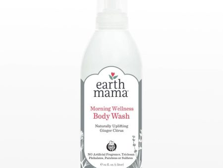 EARTH MAMA - Morning Wellness Body Wash - 34 fl. oz. (1 Liter) For Sale