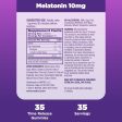 NATROL - Melatonin 10mg Time Release - 35 Gummies Sale