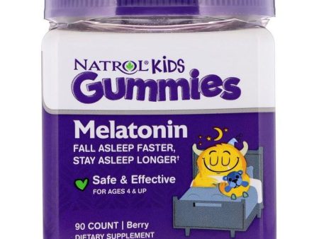 NATROL - Kids Melatonin 1mg Berry - 90 Gummies Online now