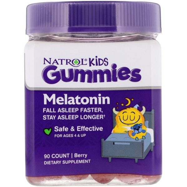 NATROL - Kids Melatonin 1mg Berry - 90 Gummies Online now