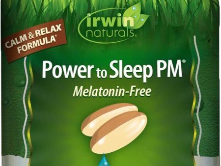 IRWIN NATURALS - Power to Sleep PM Melatonin Free - 50 Softgels Sale