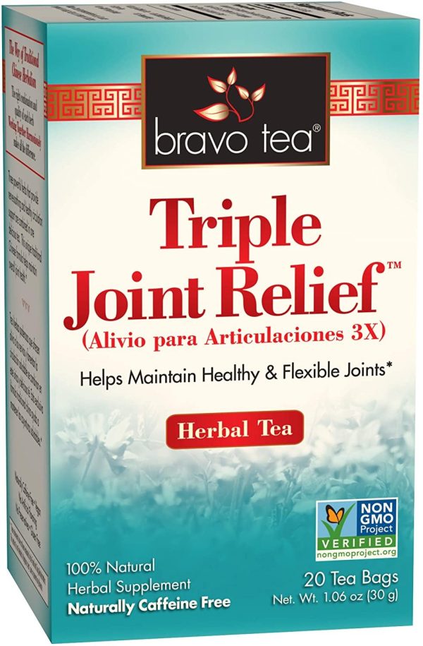 BRAVO TEAS - Triple Joint Relief Herbel Tea - 20 Tea Bags on Sale