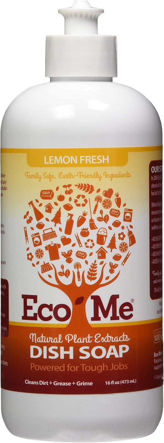 ECO ME - Dish Soap Lemon Fresh - 16 fl oz (473 ml) For Discount