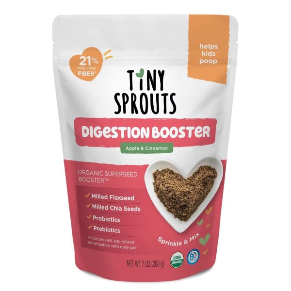 TINY SPROUTS - Organic Digestion Booster + Vitamin D & Probiotics - 7 oz (200 g) Online