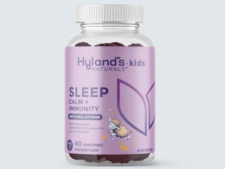 HYLANDS - Kids Sleep Calm + Immunity w  Melatonin Mixed Berry - 60 Gummies Online