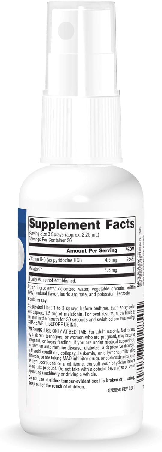 SOURCE NATURALS - Sleep Science Melatonin NutraSpray Berry - 2 fl oz (59 ml) Online now