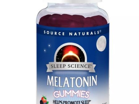 SOURCE NATURALS - Sleep Science Melatonin 5 mg Mixed Berry - 60 Gummies Sale