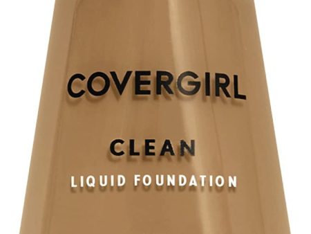 COVERGIRL Clean Makeup Foundation Tawny 165, 1 oz Online now