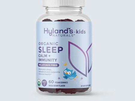 HYLANDS - Kids Organic Sleep Calm + Immunity Melatonin-Free Gummy Mixed Berry - 60 Gummies Online now