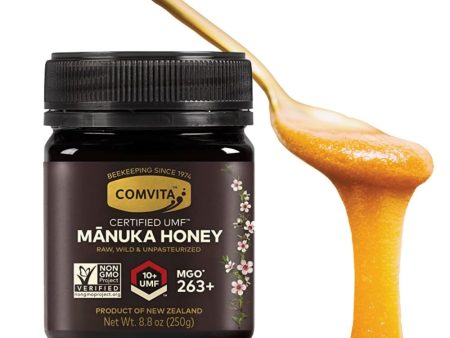 COMVITA - Manuka Honey, UMF 10+, MGO 263+ - 8.8 oz (250 g) Supply