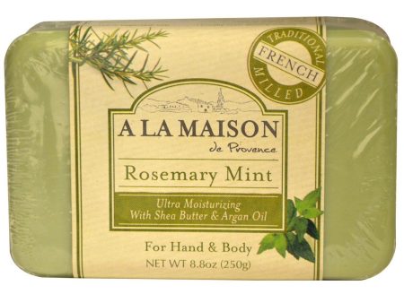 A LA MAISON - Rosemary Mint Bar Soap - 8.8 oz. (250 g) on Sale