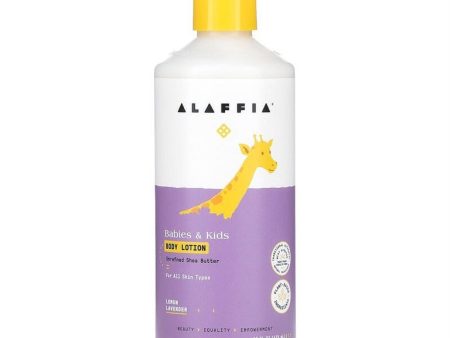 ALAFFIA - Babies & Kids Body Lotion Lemon Lavender - 16 fl oz Cheap