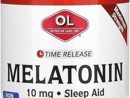 OLYMPIAN LABS - Melatonin Time Release 10 mg - 120 Tablets on Sale