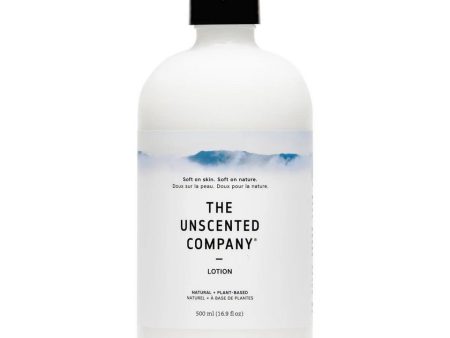 THE UNSCENTED COMPANY - Hand and Body Lotion Plastic Bottle - 16.9 oz Online now