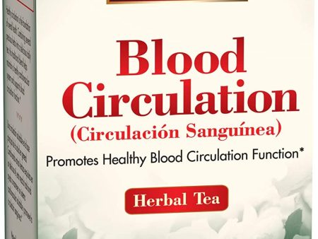 BRAVO TEAS - Blood Circulation Herbal Tea - 20 Tea Bags on Sale