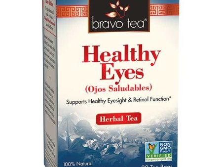 BRAVO TEAS - Healthy Eyes Herbal Tea - 20 Tea Bags Online now