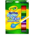 CRAYOLA - Super Tips Washable Markers - 20 Markers Cheap