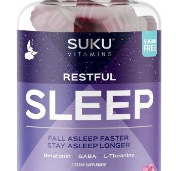 SUKU VITAMINS - Restful Sleep Blackberry Hibiscus - 50 Gummies Fashion