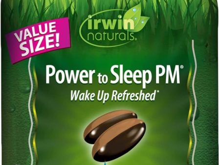 IRWIN NATURALS - Power to Sleep PM Value Size - 120 Softgels For Discount