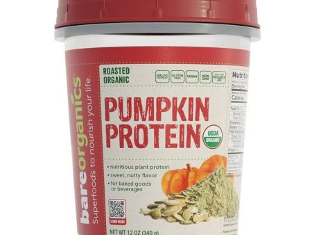 BAREORGANICS - Organic Pumpkin Protein Powder - 12 oz (340 g) Hot on Sale