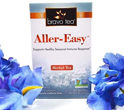 Bravo Tea - 100% Natural Aller-Easy Herbal Tea - 20 Tea Bags Hot on Sale