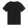 Balmain Kids Black and White Logo T-shirt Fashion