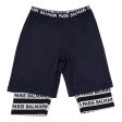 Balmain Kids Blue Layered Shorts Online