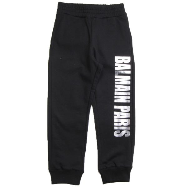 Balmain Kids Black Trouser For Sale