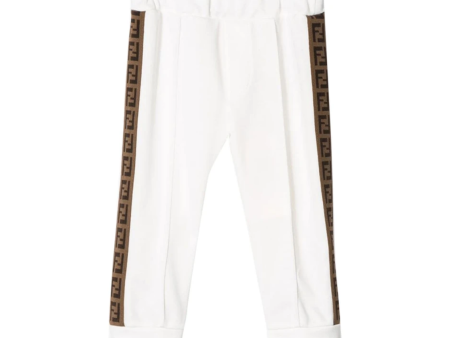 Fendi Junior FF Logo Trousers Hot on Sale