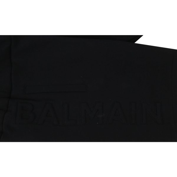 Balmain Kids Embossed Logo Shorts on Sale