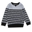 Balmain Kids Grey Logo Print Sweatshirt on Sale