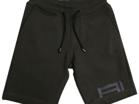 AI Riders On The Storm Kids Khaki Fleece Short Discount