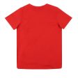 Balmain Kids White and Red Logo T-shirt Online now