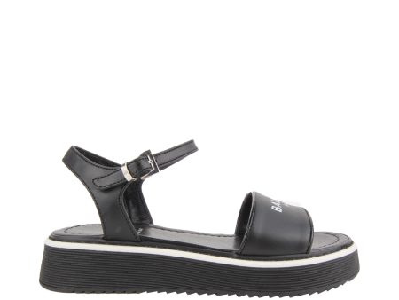 Balmain Kids Logo Sandals Online