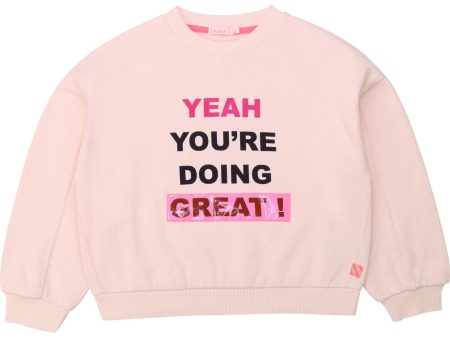 Billieblush  You re Doing Great  Sweatshirt Online now