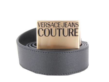 Versace Jeans Couture Logo Engraved Belt Online