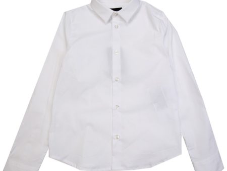 Armani Junior White Shirt Online now