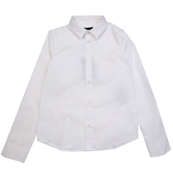 Armani Junior White Shirt Online now