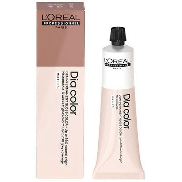 Semi-permanent Colourant L Oreal Professionnel Paris DIA COLOR Nº 8.1 60 ml Ammonia-free For Sale