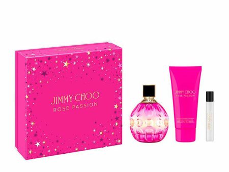 Women s Perfume Set Jimmy Choo ROSE PASSION 3 Pieces Sale