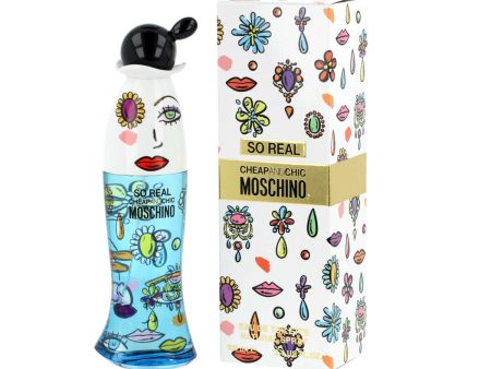 Women s Perfume Moschino EDT Cheap & Chic So Real 100 ml Online Hot Sale