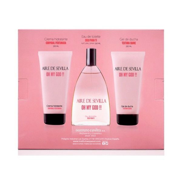 Women s Perfume Set Oh My God Aire Sevilla (3 pcs) (3 pcs) For Discount