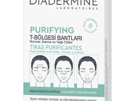 Acne Skin Treatment Diadermine Tiras Purificantes on Sale