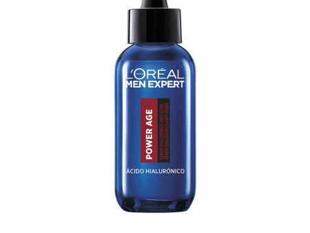 Anti-Ageing Serum L Oreal Make Up Men Expert Power Age Hyaluronic Acid 30 ml For Sale