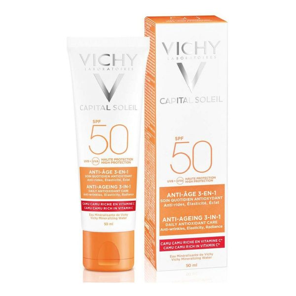 Anti-Ageing Cream Capital Soleil Vichy VCH00115 Antioxidant 3-in-1 50 ml For Cheap