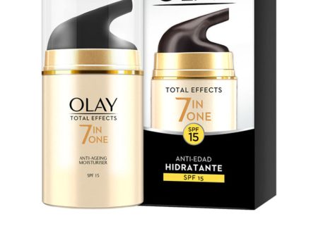 Anti-Ageing Hydrating Cream Olay 8.00109E+12 Spf 15 50 ml (50 ml) on Sale