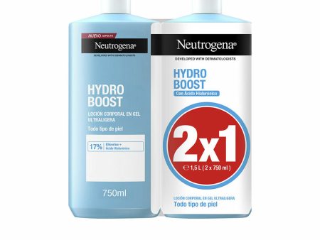 Body Lotion Neutrogena Hydro Boost 750 ml x 2 Gel Moisturizing Online