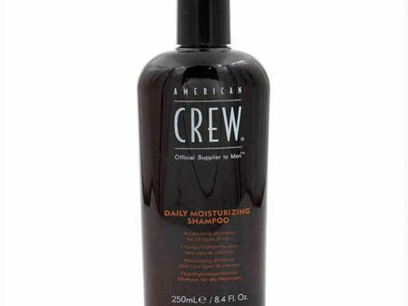 Daily use shampoo American Crew Daily Moisturizing Moisturizing 250 ml Online Hot Sale