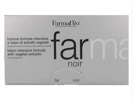 Anti-Hair Loss Ampoulles Farmavita Noir Loción (12 x 8 ml) For Sale