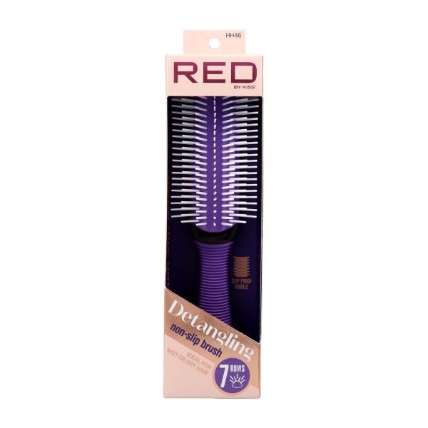 Detangling Hairbrush Red Kiss Kiss 7 Sale